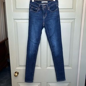 EUC! Levi’s 710 Super Skinny Sz 24